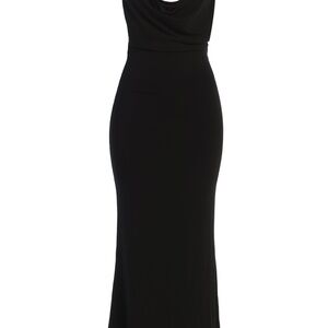 Elegant Black Evening Gown